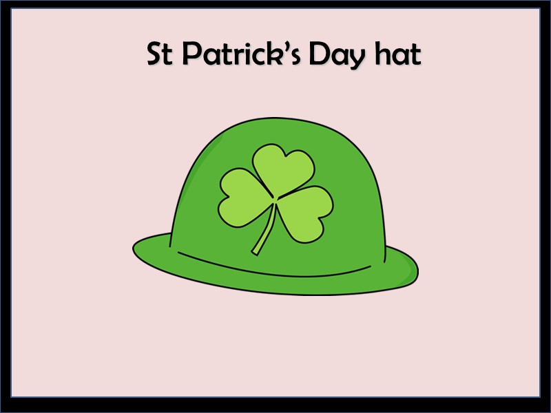 St Patrick’s Day hat